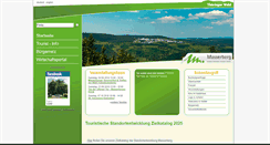 Desktop Screenshot of masserberg.de