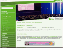 Tablet Screenshot of kino.masserberg.de